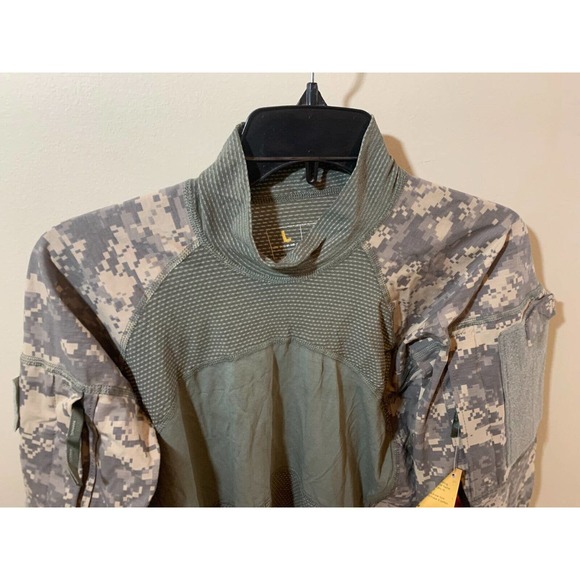 Massif US Army Combat Shirt ACS UCP Type I ACU Non Zip size Large L NEW - Picture 2 of 7